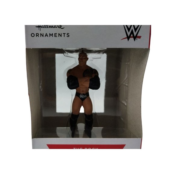 Hallmark Ornaments WWE The Rock Christmas Tree Ornament (New) Wrestling - Picture 5 of 9